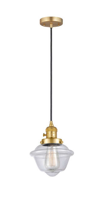 Innovations 201CSW-SG-G532 One Light Mini Pendant, Satin Gold