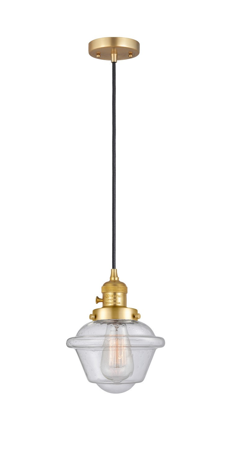 Innovations 201CSW-SG-G534 One Light Mini Pendant, Satin Gold