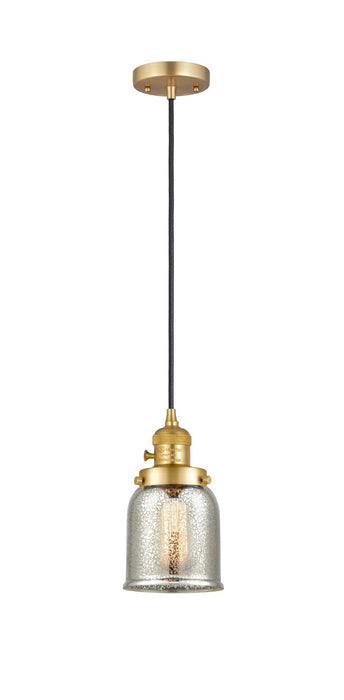 Innovations 201CSW-SG-G58 One Light Mini Pendant, Satin Gold