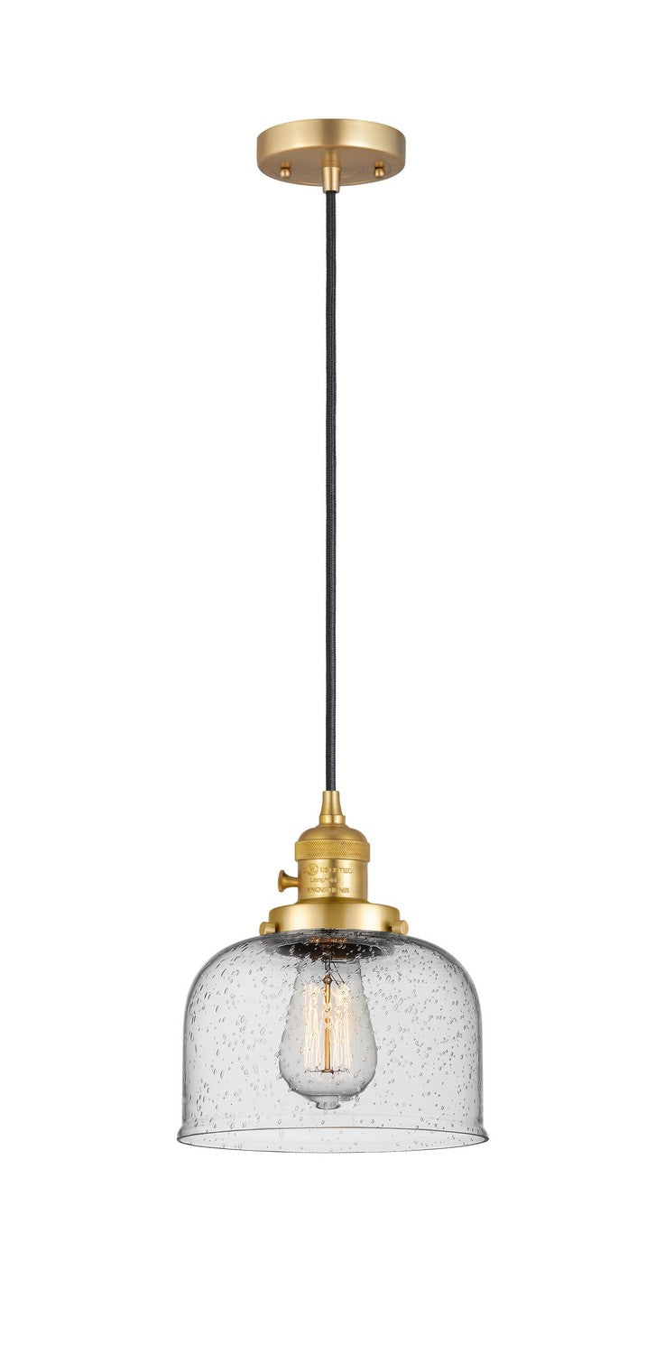 Innovations 201CSW-SG-G74 One Light Mini Pendant, Satin Gold