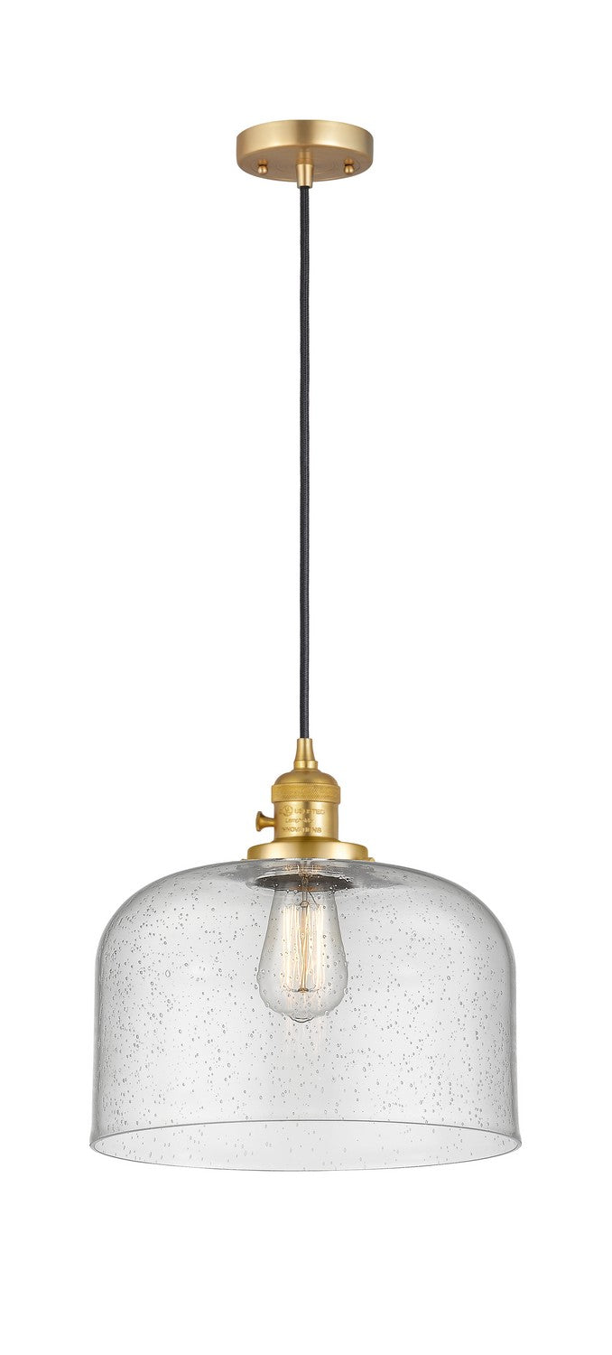 Innovations 201CSW-SG-G74-L-LED LED Mini Pendant, Satin Gold