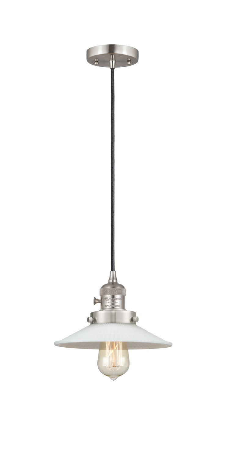 Innovations 201CSW-SN-G1 One Light Mini Pendant, Brushed Satin Nickel