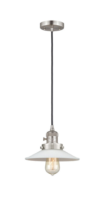 Innovations 201CSW-SN-G1 One Light Mini Pendant, Brushed Satin Nickel