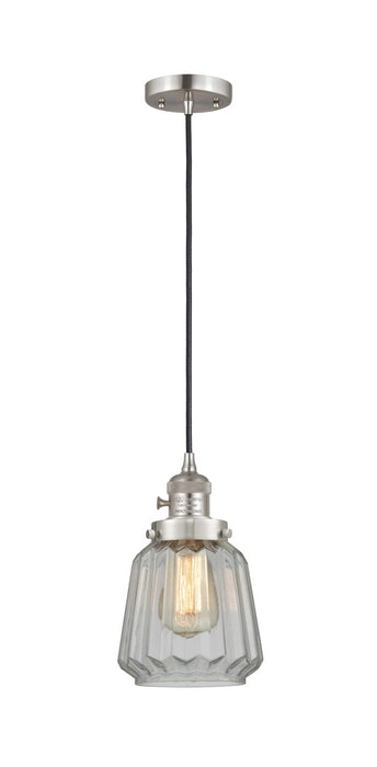 Innovations 201CSW-SN-G142-LED LED Mini Pendant, Brushed Satin Nickel
