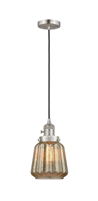Innovations 201CSW-SN-G146-LED LED Mini Pendant, Brushed Satin Nickel
