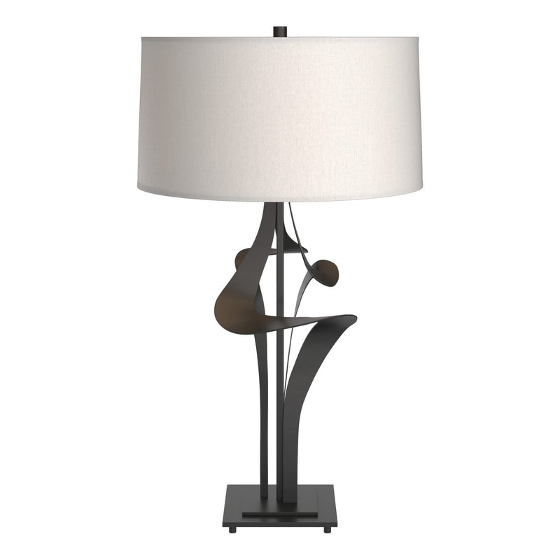 Hubbardton Forge 272800-SKT-10-SE1695 One Light Table Lamp, Black