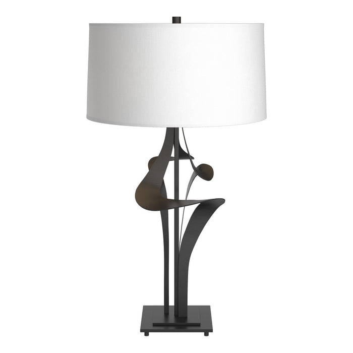 Hubbardton Forge 272800-SKT-10-SF1695 One Light Table Lamp, Black