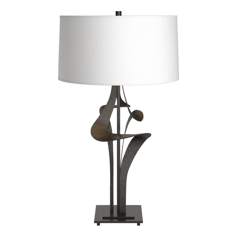 Hubbardton Forge 272800-SKT-14-SF1695 One Light Table Lamp, Oil Rubbed Bronze