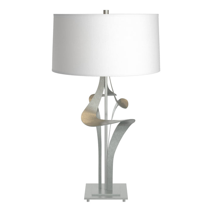 Hubbardton Forge 272800-SKT-82-SF1695 One Light Table Lamp, Vintage Platinum