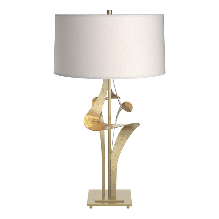 Hubbardton Forge 272800-SKT-86-SE1695 One Light Table Lamp, Modern Brass