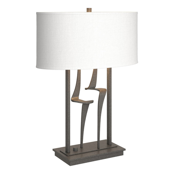 Hubbardton Forge 272815-SKT-20-SF1795 One Light Table Lamp, Natural Iron