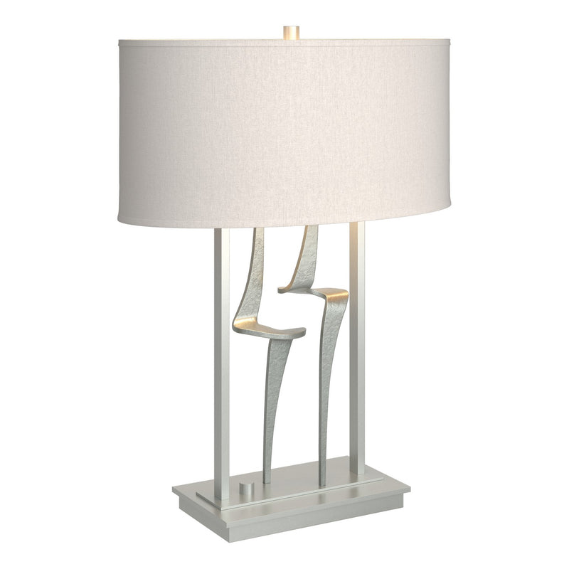 Hubbardton Forge 272815-SKT-82-SE1795 One Light Table Lamp, Vintage Platinum