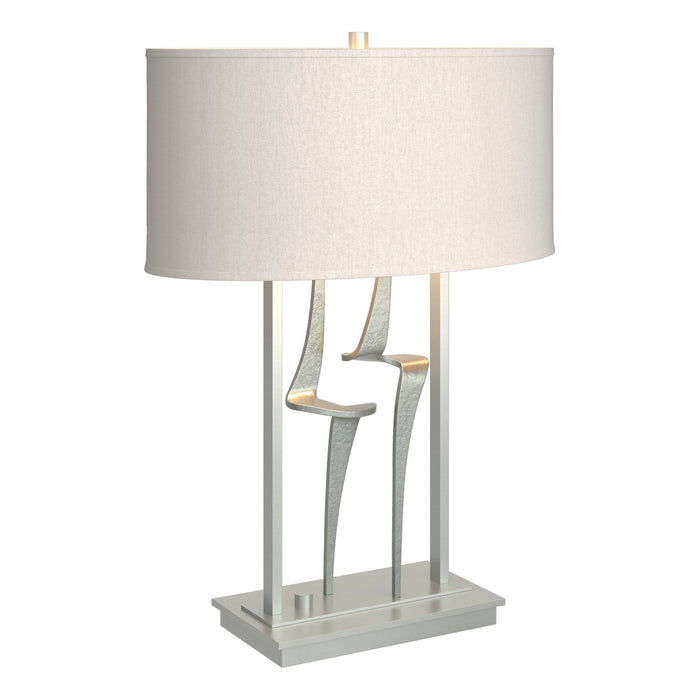 Hubbardton Forge 272815-SKT-82-SE1795 One Light Table Lamp, Vintage Platinum