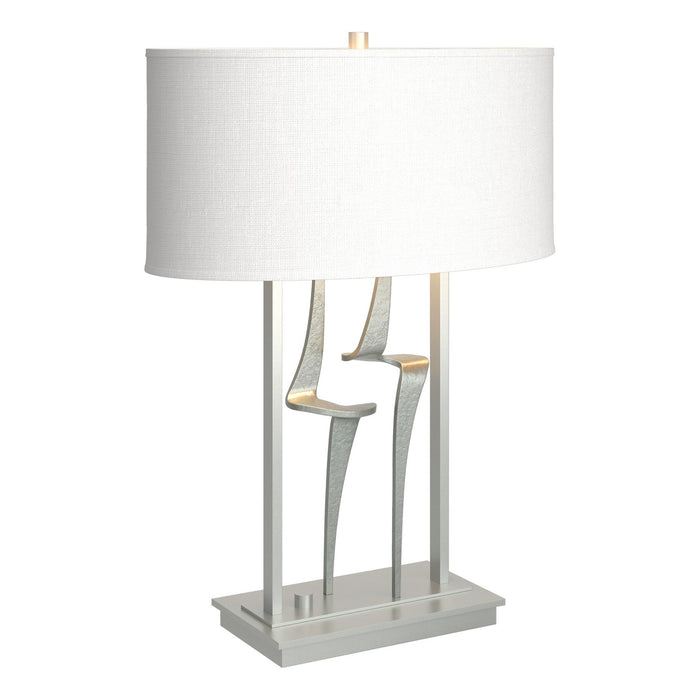 Hubbardton Forge 272815-SKT-82-SF1795 One Light Table Lamp, Vintage Platinum