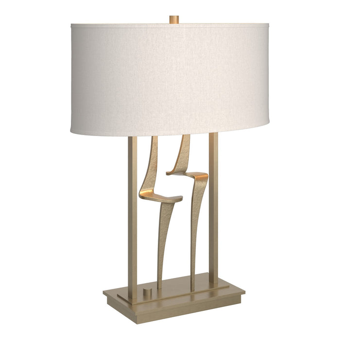 Hubbardton Forge 272815-SKT-84-SE1795 One Light Table Lamp, Soft Gold