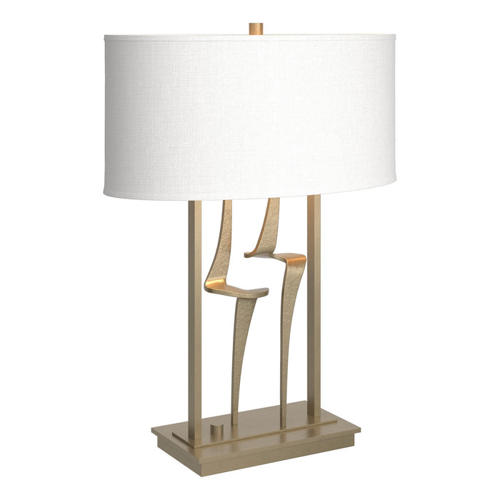 Hubbardton Forge 272815-SKT-84-SF1795 One Light Table Lamp, Soft Gold