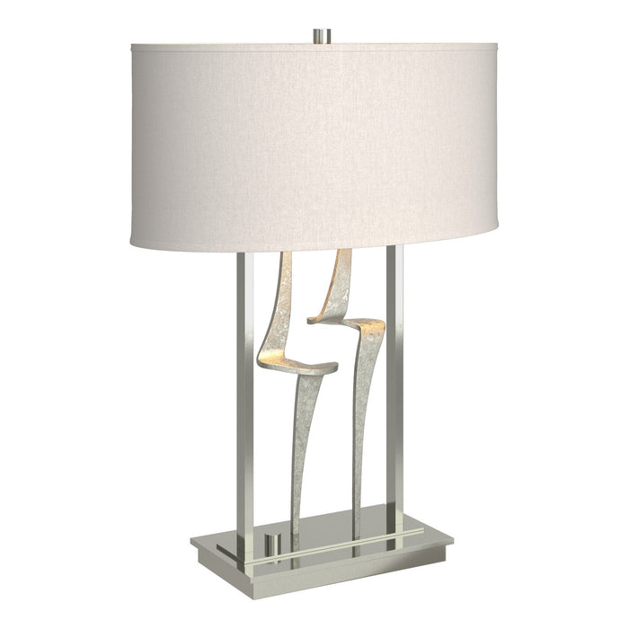 Hubbardton Forge 272815-SKT-85-SE1795 One Light Table Lamp, Sterling