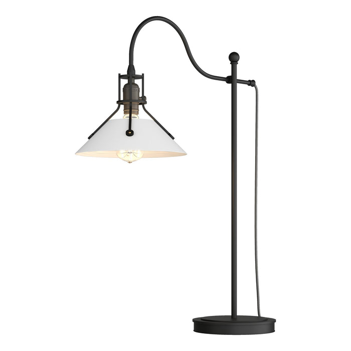 Hubbardton Forge 272840-SKT-10-02 One Light Table Lamp, Black