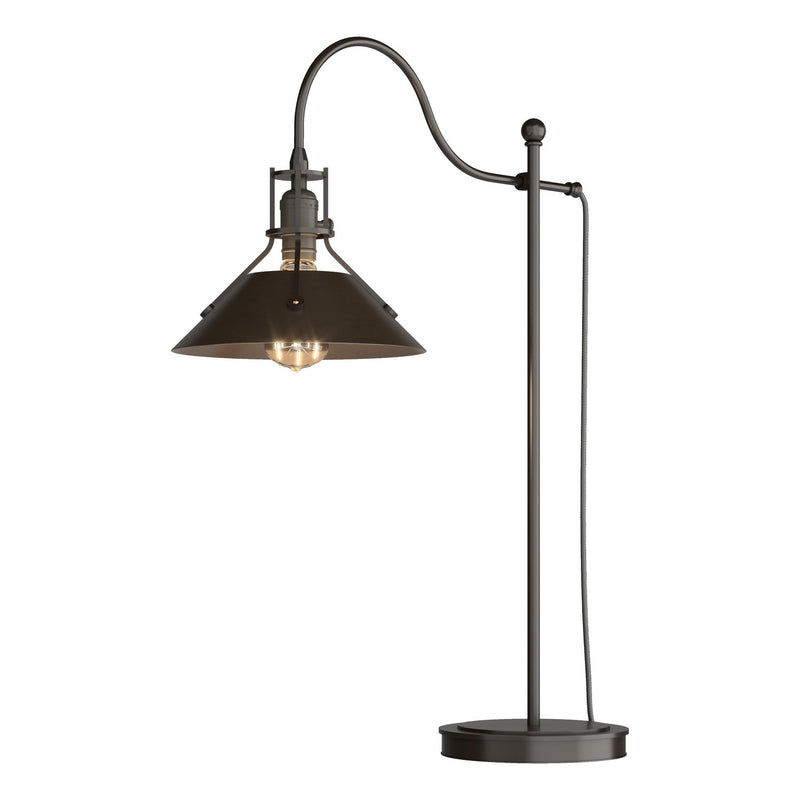 Hubbardton Forge 272840-SKT-14-14 One Light Table Lamp, Oil Rubbed Bronze