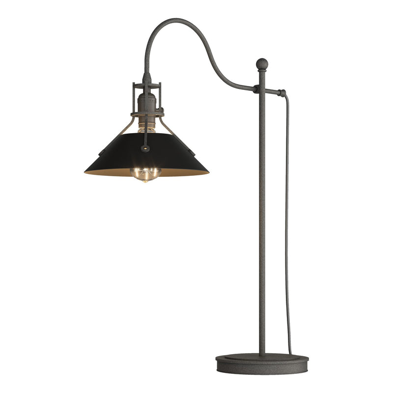 Hubbardton Forge 272840-SKT-20-10 One Light Table Lamp, Natural Iron