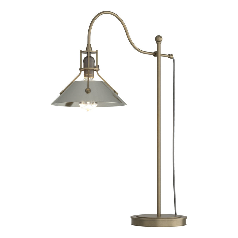 Hubbardton Forge 272840-SKT-84-85 One Light Table Lamp, Soft Gold