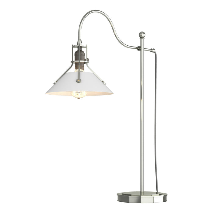 Hubbardton Forge 272840-SKT-85-02 One Light Table Lamp, Sterling