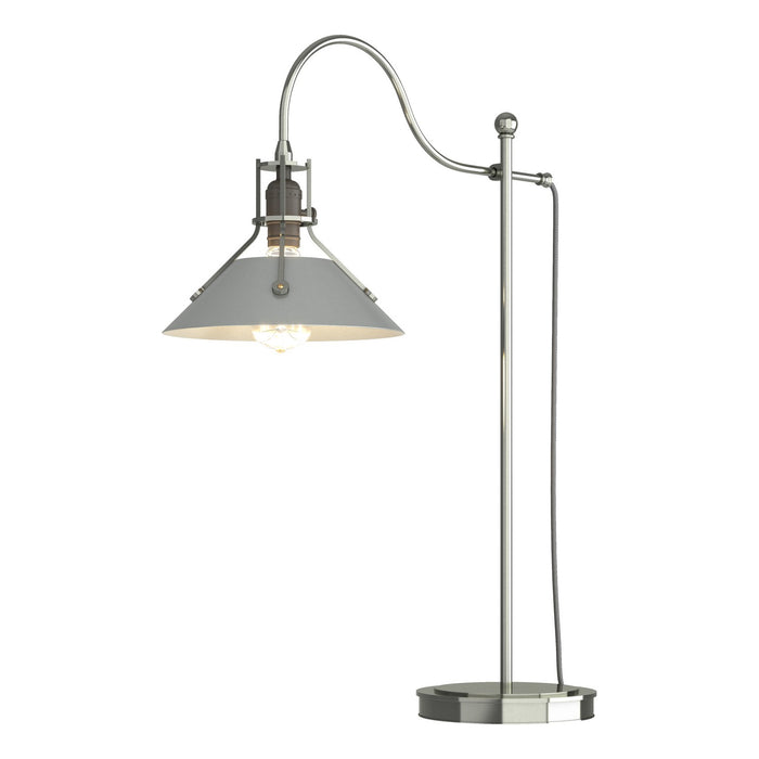 Hubbardton Forge 272840-SKT-85-82 One Light Table Lamp, Sterling