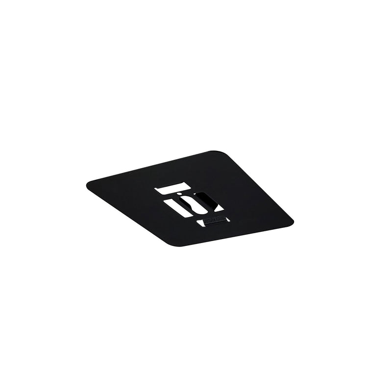 Nora Lighting NLIN-JBC-PLATE-B Replacement Plate, Black