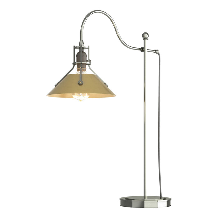 Hubbardton Forge 272840-SKT-85-86 One Light Table Lamp, Sterling
