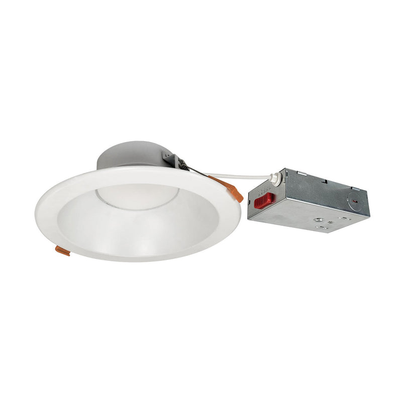 Nora Lighting NLTH-61TW-MPWLE4 LED Downlight, Matte Powder White