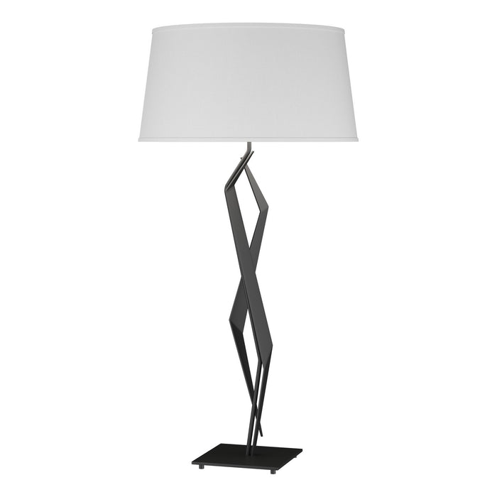 Hubbardton Forge 272850-SKT-10-SF1815 One Light Table Lamp, Black