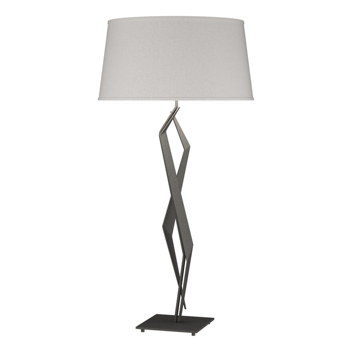 Hubbardton Forge 272850-SKT-20-SE1815 One Light Table Lamp, Natural Iron
