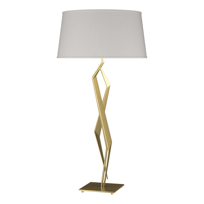 Hubbardton Forge 272850-SKT-86-SE1815 One Light Table Lamp, Modern Brass