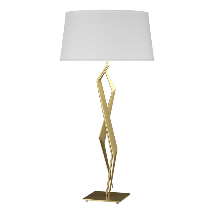 Hubbardton Forge 272850-SKT-86-SF1815 One Light Table Lamp, Modern Brass