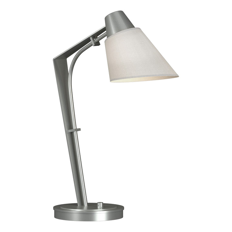 Hubbardton Forge 272860-SKT-82-SF0700 One Light Table Lamp, Vintage Platinum