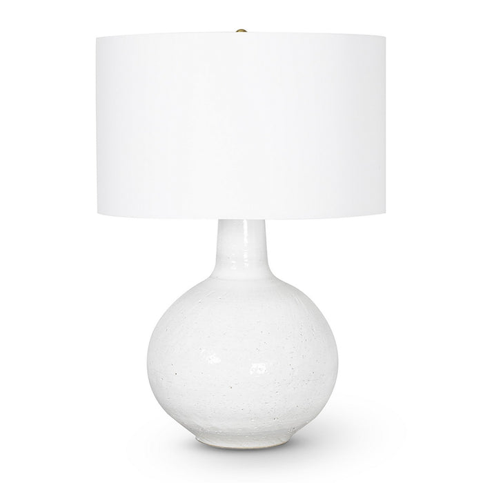 Regina Andrew 13-1552WT One Light Table Lamp, White