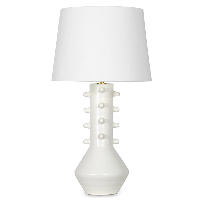 Regina Andrew 13-1620WT One Light Table Lamp, White