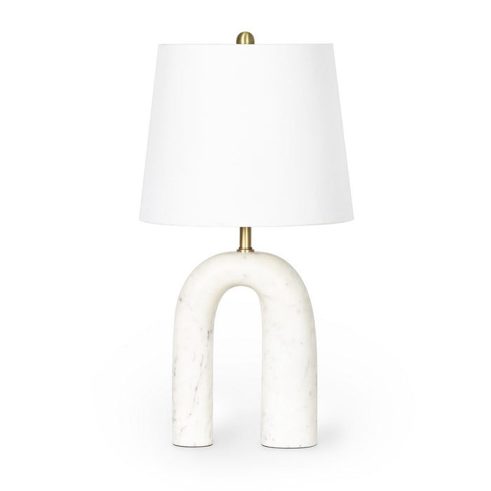 Regina Andrew 13-1629 One Light Table Lamp, White