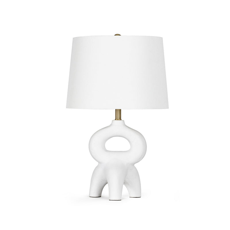 Regina Andrew 13-1639 One Light Table Lamp, White
