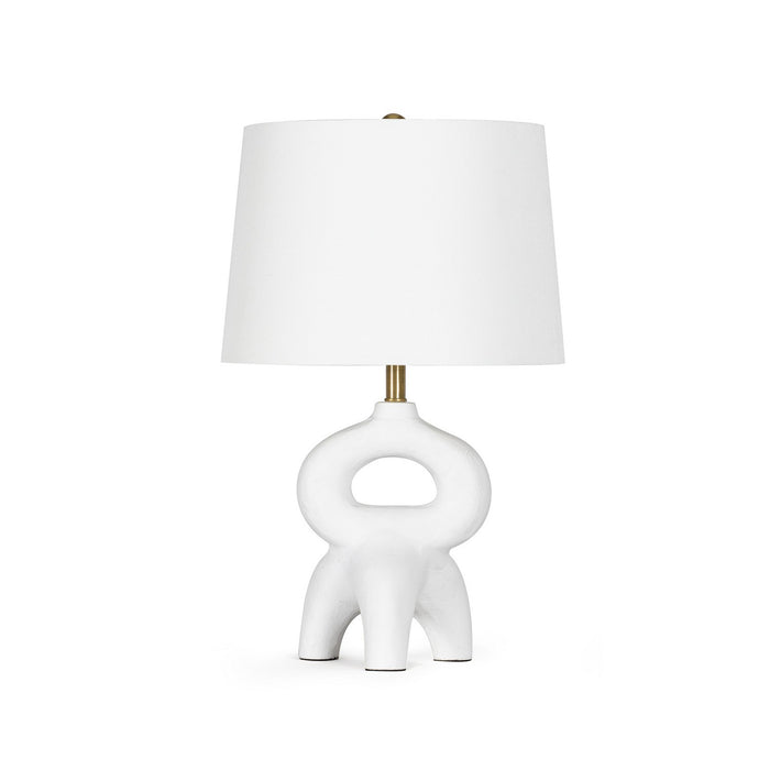 Regina Andrew 13-1639 One Light Table Lamp, White