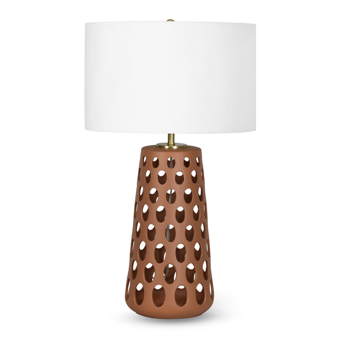 Regina Andrew 13-1641TC One Light Table Lamp, Brown