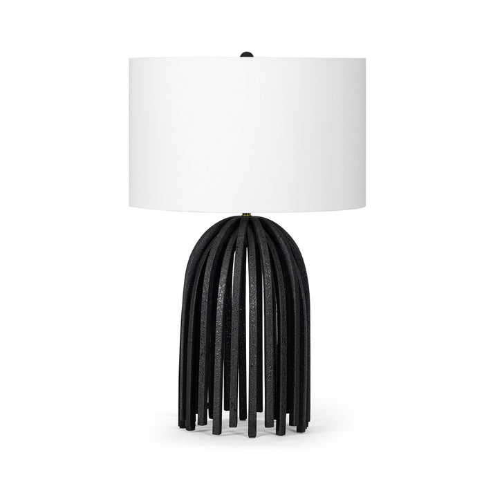 Regina Andrew 13-1645 One Light Table Lamp, Blackened Iron