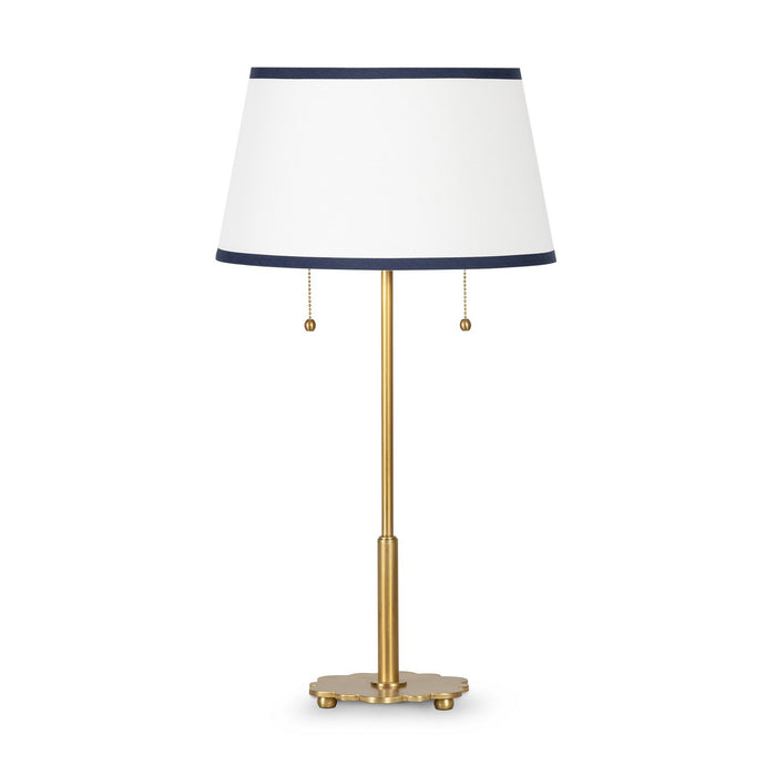 Regina Andrew 13-1649 Two Light Table Lamp, Natural Brass