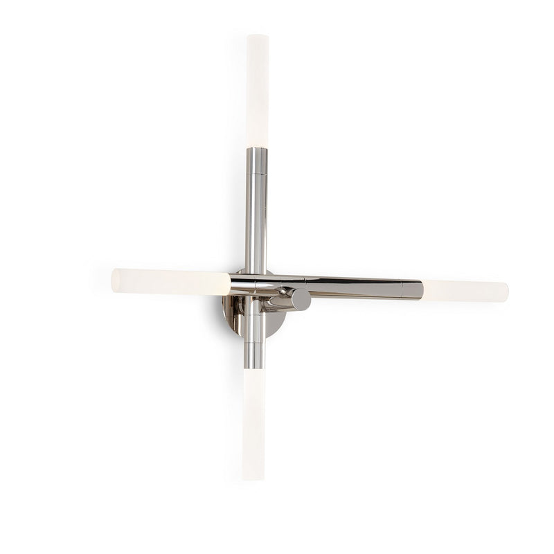 Regina Andrew 15-1199PN Four Light Wall Sconce, Polished Nickel