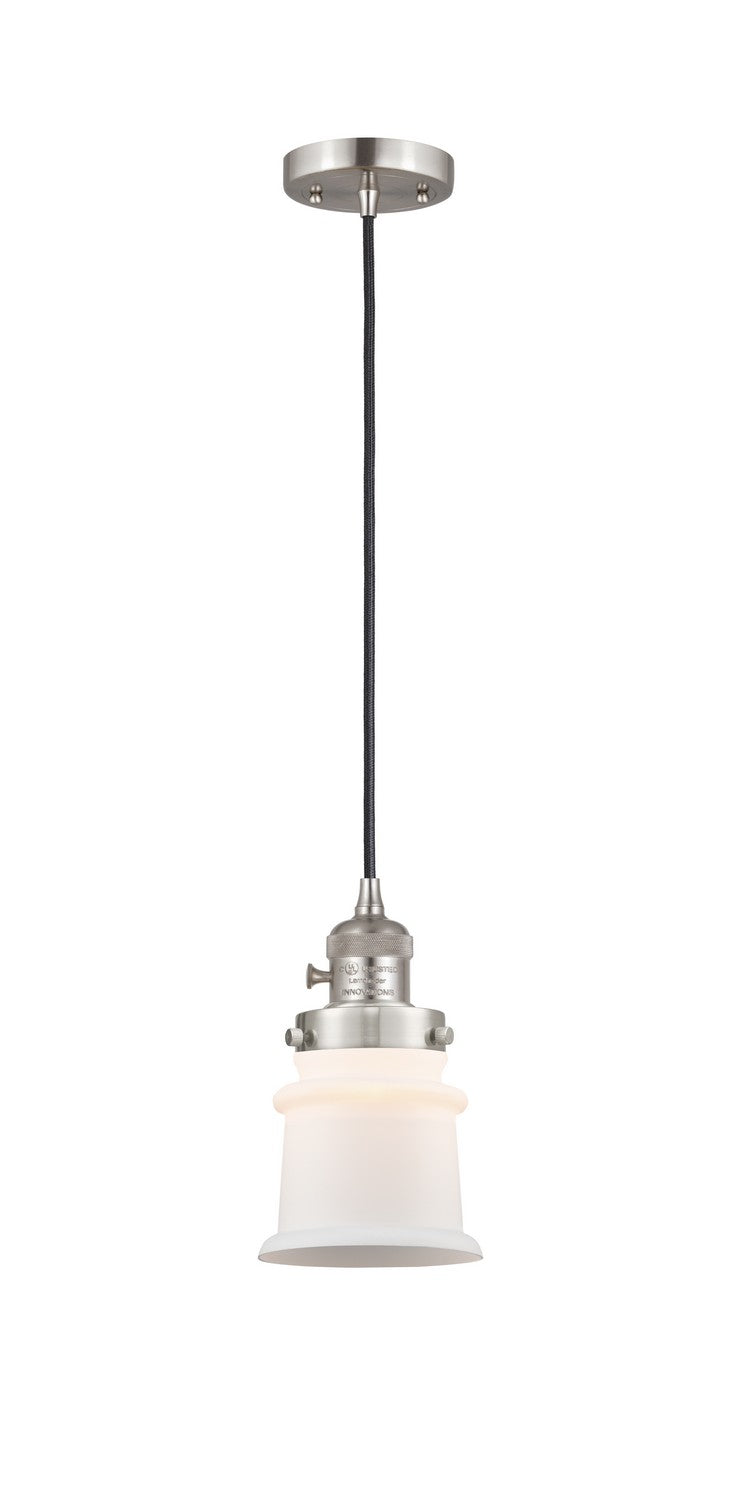 Innovations 201CSW-SN-G181S-LED LED Mini Pendant, Brushed Satin Nickel