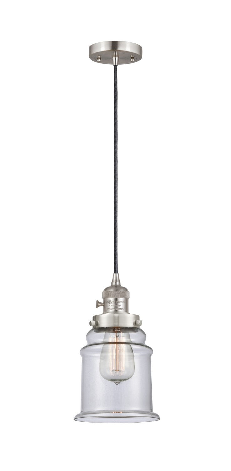 Innovations 201CSW-SN-G182-LED LED Mini Pendant, Brushed Satin Nickel