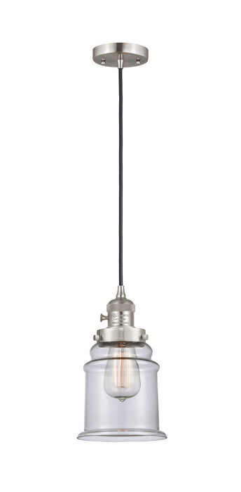 Innovations 201CSW-SN-G182-LED LED Mini Pendant, Brushed Satin Nickel