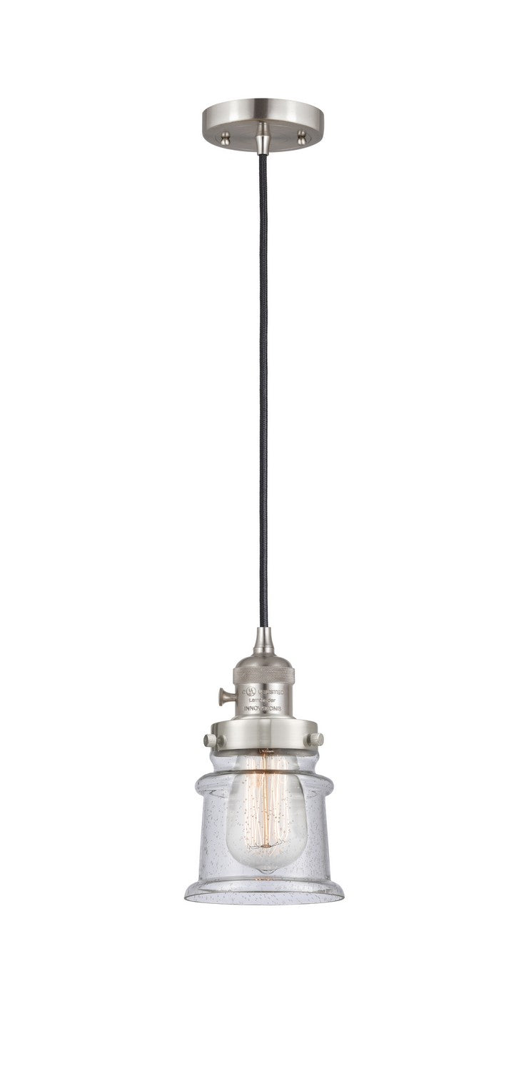 Innovations 201CSW-SN-G184S-LED LED Mini Pendant, Brushed Satin Nickel