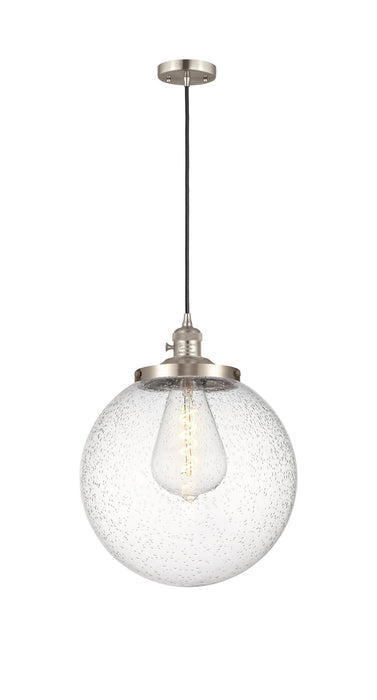 Innovations 201CSW-SN-G204-14 One Light Mini Pendant, Brushed Satin Nickel