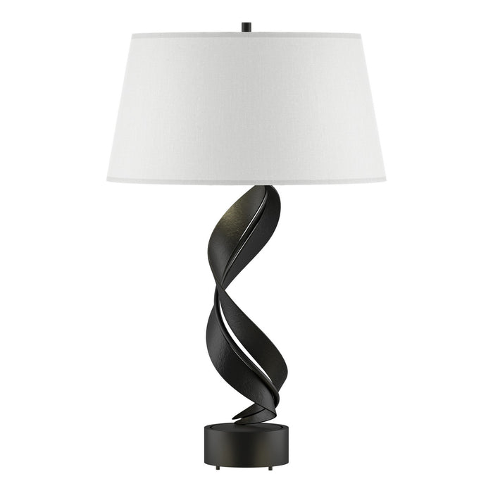 Hubbardton Forge 272920-SKT-10-SF1815 One Light Table Lamp, Black